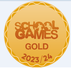 School Games gold award logo