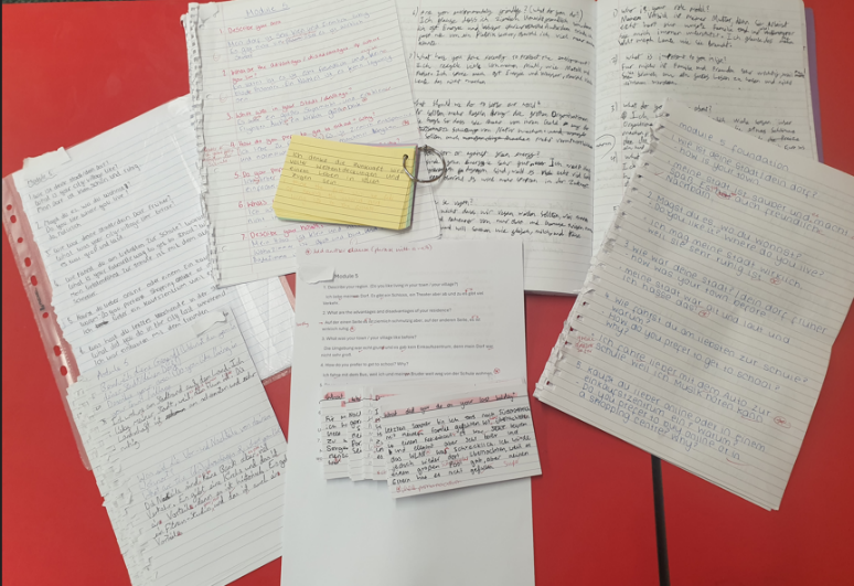 GCSE German revision notes