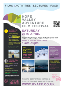 Hope Valley Adventure Film Festival Poster