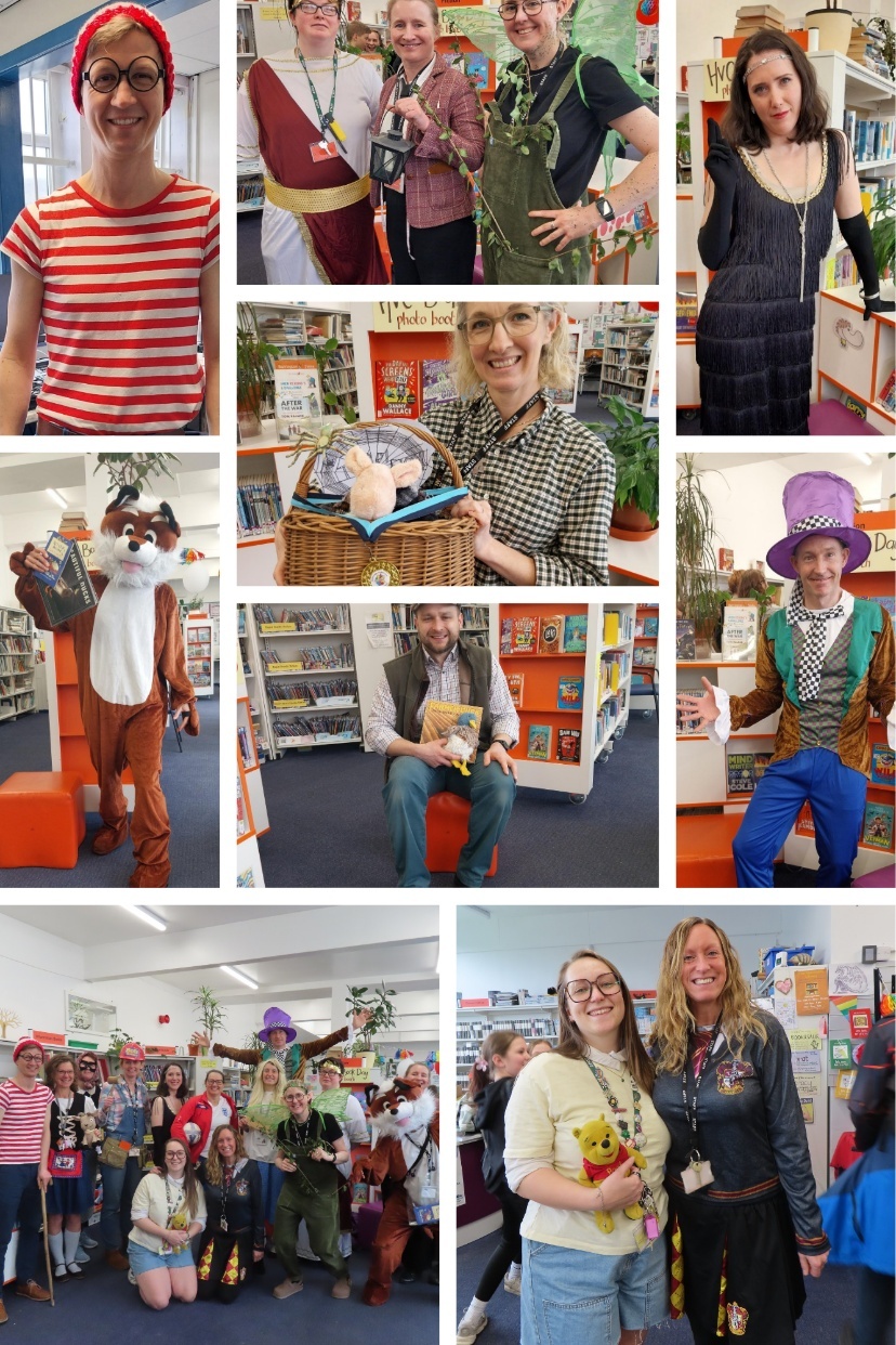 Staff at Hope Valley College dressed up for World Book Day