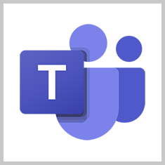 Teams logo and link