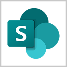 SharePoint logo and link