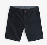 A pair of black shorts